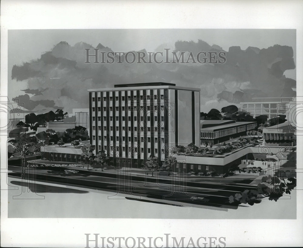 1969 Press Photo Birmingham, Alabama Medical Center, Buildings: Basic Science - Historic Images