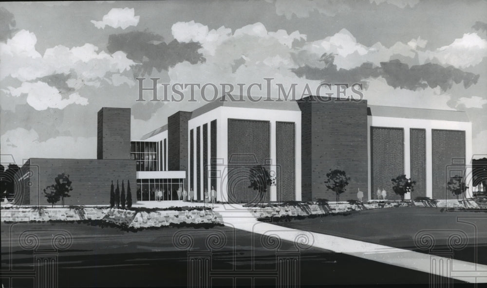 1967, Proposed Science-Engineering structure for Huntsville campus ...