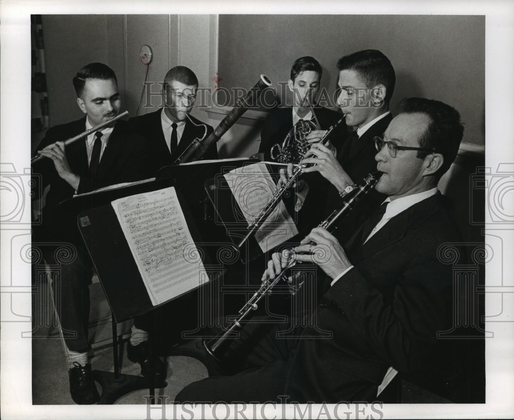 1962, Tuscaloosa, Alabama, University of Alabama: String Quartet - Historic Images