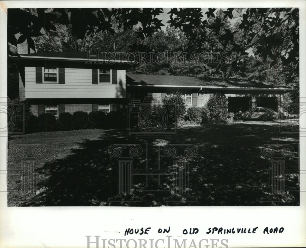 1980, Chalkville, Alabama House on Old Springville Road - abna23374 - Historic Images