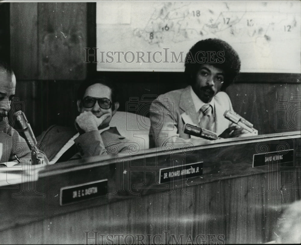 1978, David Herring and others at Birmingham city council. - Historic Images