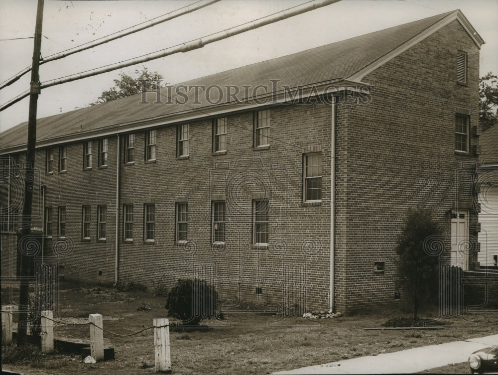 1951 Press Photo Education building at Presbyterian church in Birmingham-Historic Images