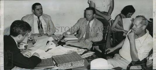 1951 Glen Vinson is investigated by legislative committee, Alabama - Historic Images