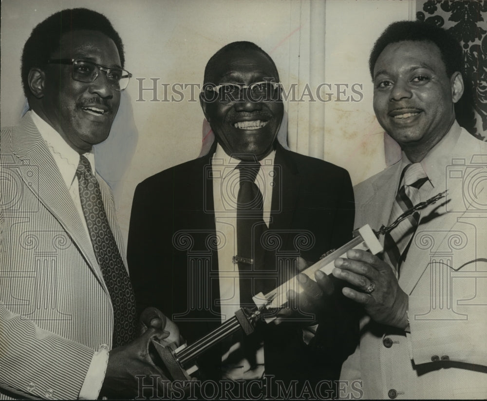 1972 Press Photo Miles College Officials at Fund Raising Banquet - abna23509 - Historic Images