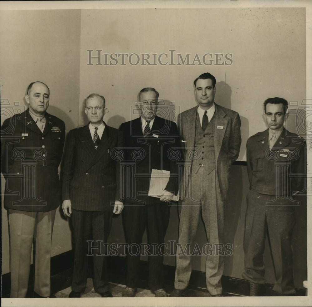 1948, Military and Business Executives of Birmingham, Alabama Area - Historic Images