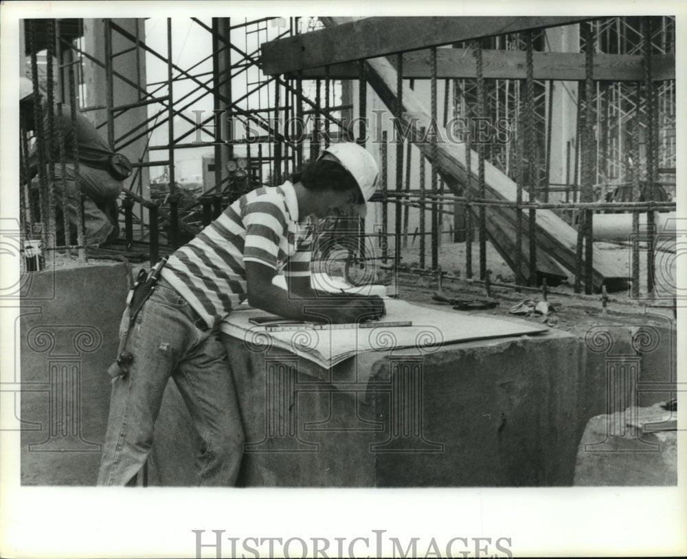 1979 Birmingham, Alabama City Council at Construction Site - Historic Images