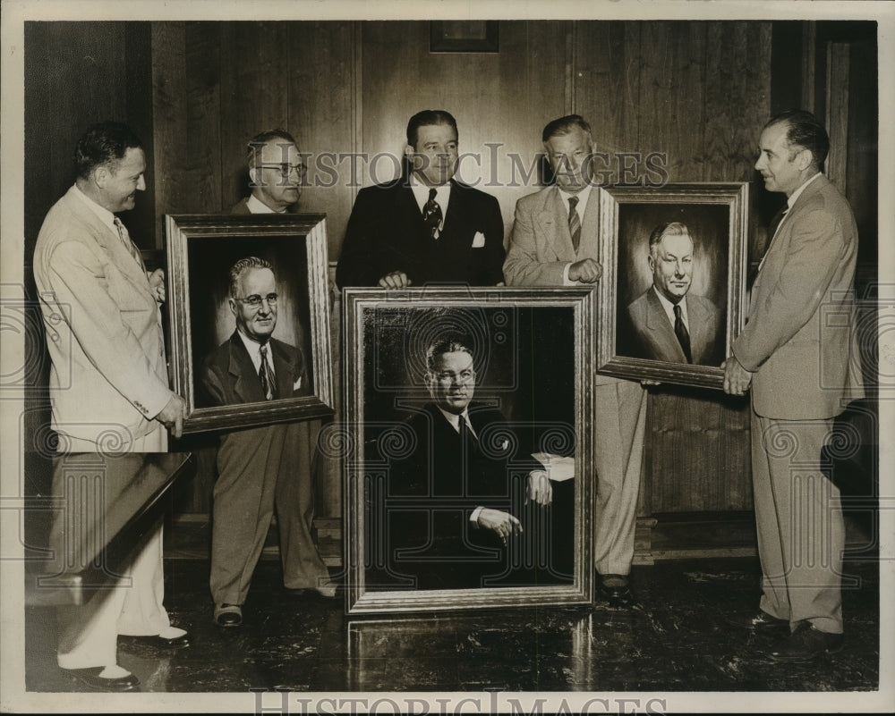 1951, Birmingham, Alabama City Commissioners, Portraits of Men - Historic Images