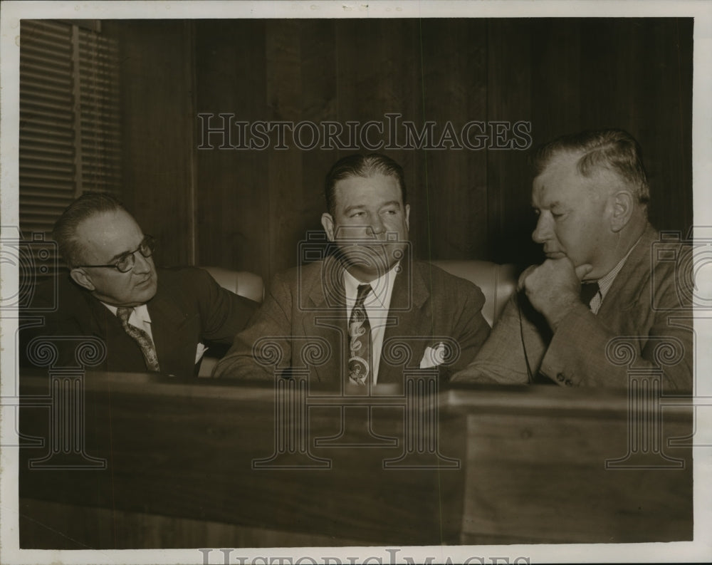 1952 Press Photo Birmingham, Alabama City Commissioners - abna23646 - Historic Images