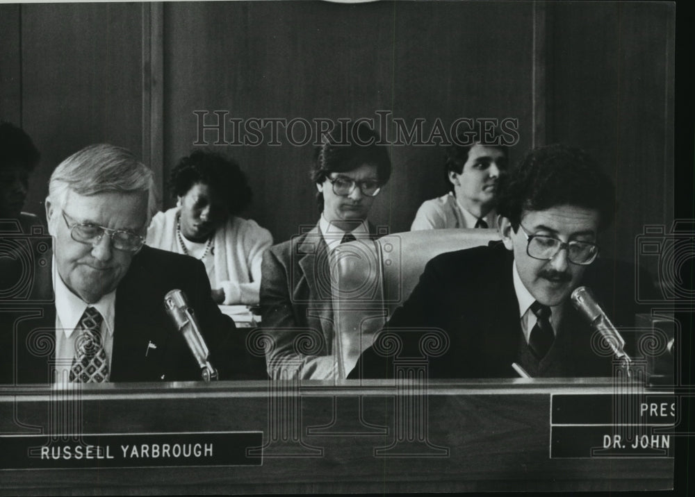 1982 Russ Yarbrough, Tom Fletcher, John Kadopodis of Birmingham - Historic Images