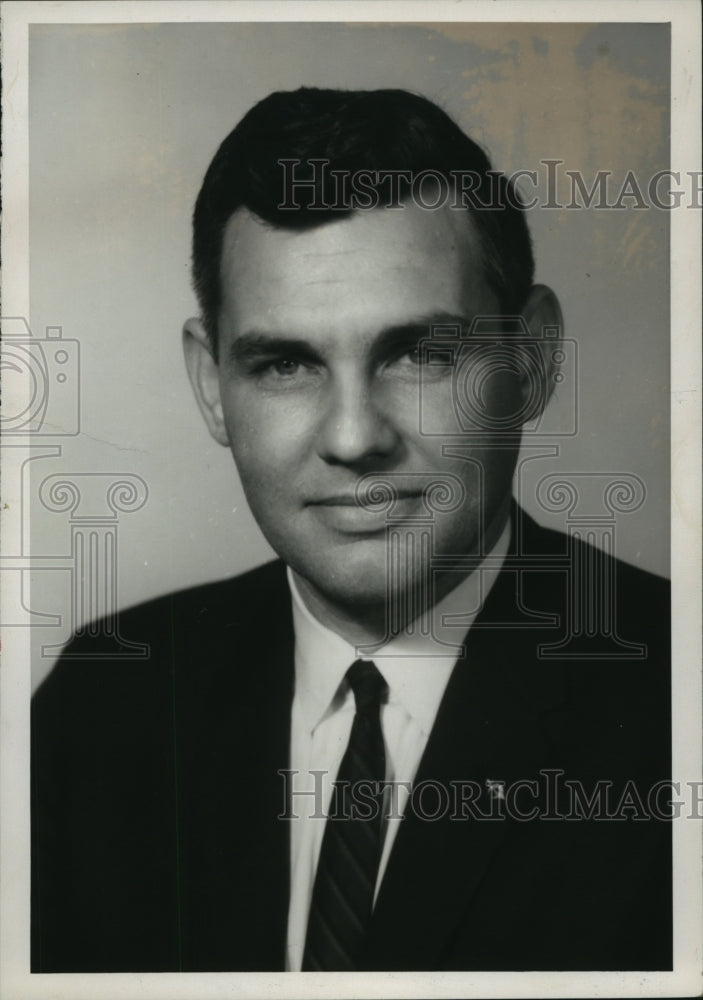 1968 Press Photo State Senator John Tyson of Mobile, Candidate for Governor - Historic Images