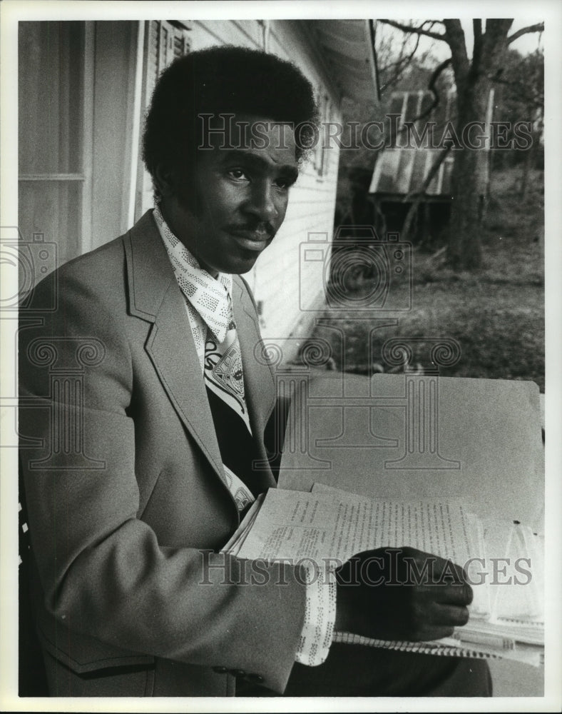 1979 James Carter, center, Bullock County controversy, Tax Assessor - Historic Images