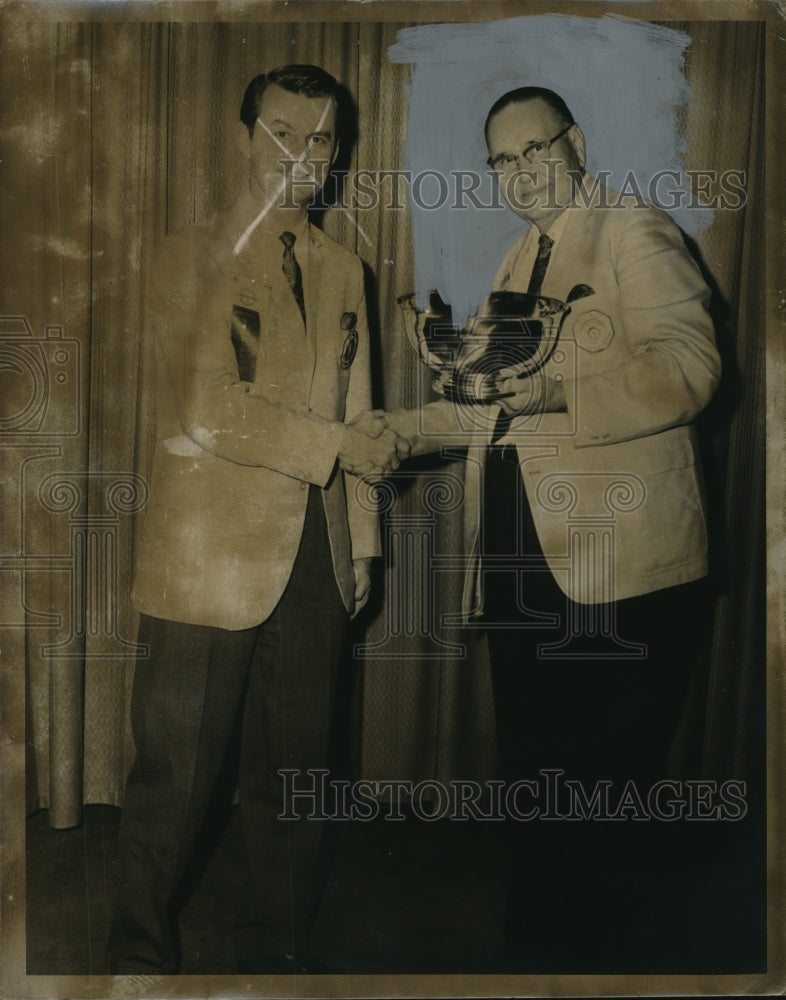 1968 Press Photo Maurice B. Williams of the Optimist Club and Other - abna23963 - Historic Images