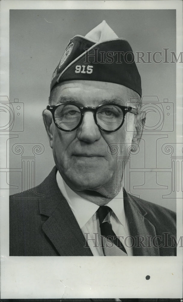 1966 Press Photo World War I Veteran William W. Cardwell - abna24032 - Historic Images