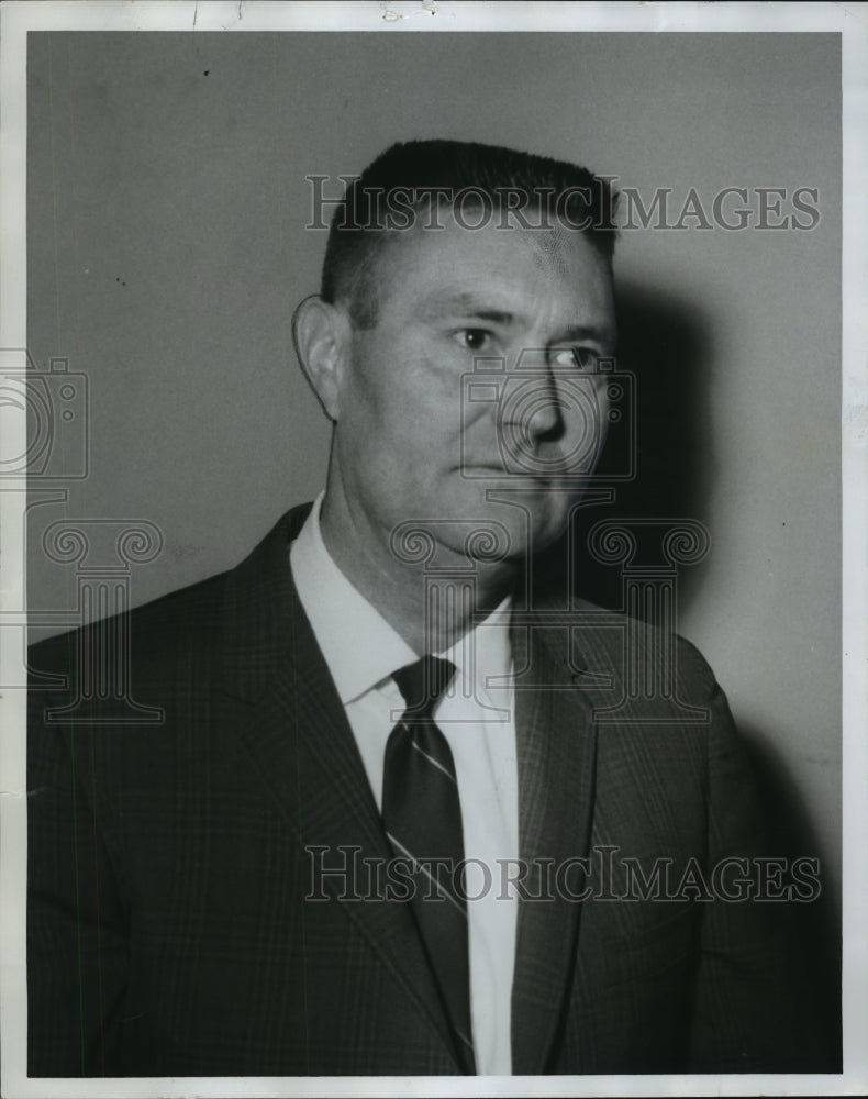 1968 Press Photo C. C. Cargile, Candidate for Midfield - abna24034 - Historic Images