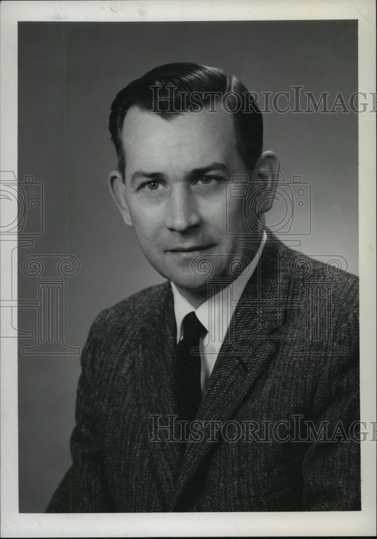 1965 Press Photo E. W. Carlson, Republic Steel Corporation - abna24045 - Historic Images