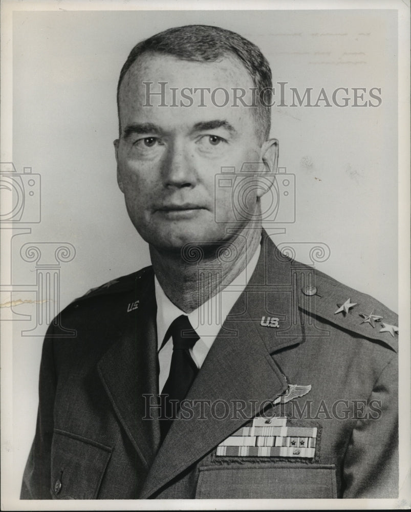 1969, Lieutenant General Albert P. Clark, Commander Air University - Historic Images