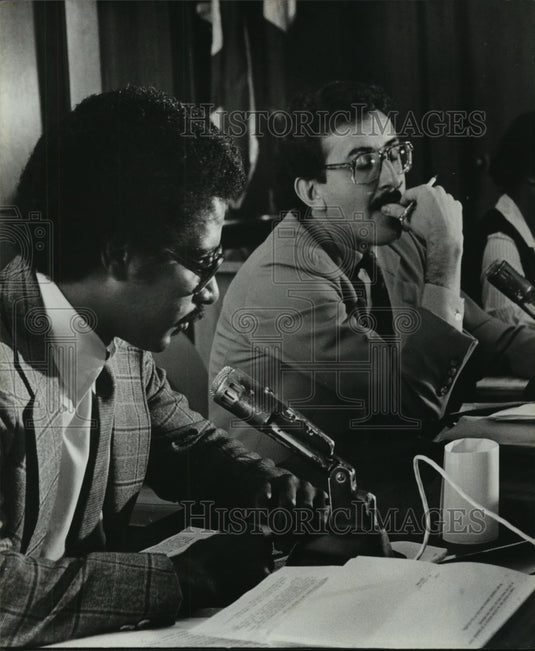 1986 William Bell, John Katapodis, Birmingham City Council, Alabama - Historic Images