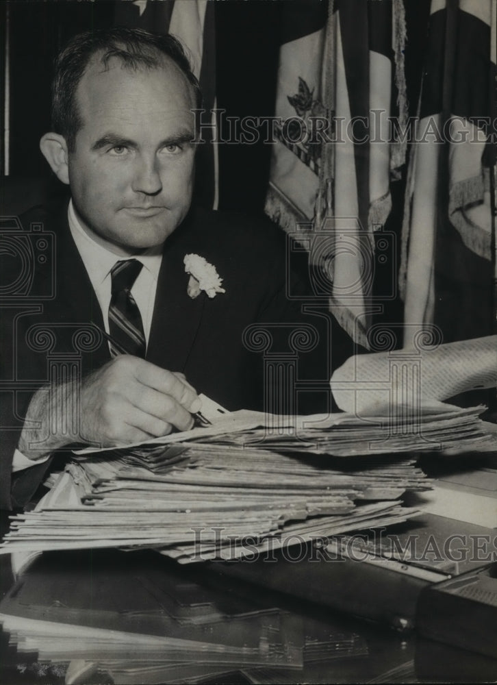 1961, Alabama Governor John Patterson - abna24139 - Historic Images