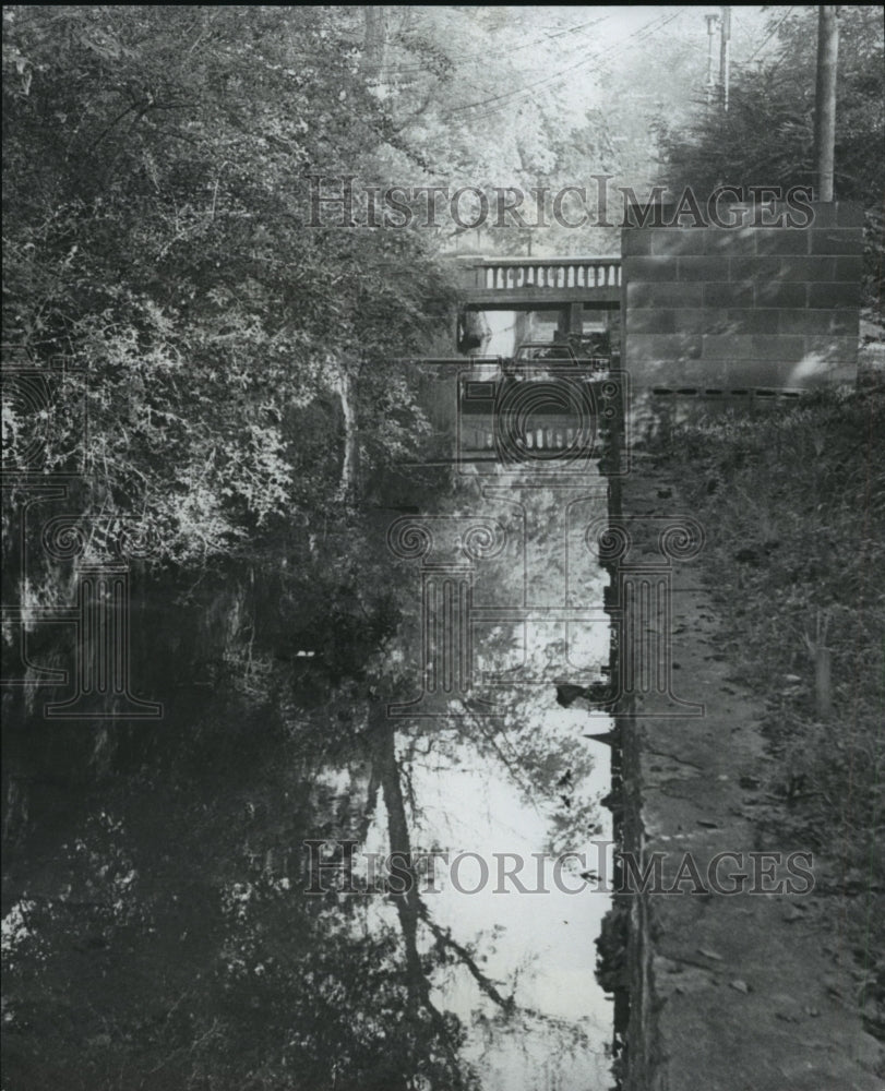 1977 Birmingham, Alabama Wants to Widen Canal to Enhance Water Flow - Historic Images