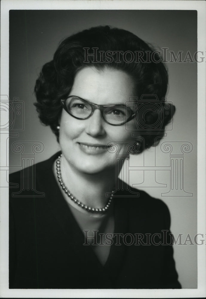 1971, Mrs. Joseph Canary, Catholic Women&#39;s President - abna24234 - Historic Images