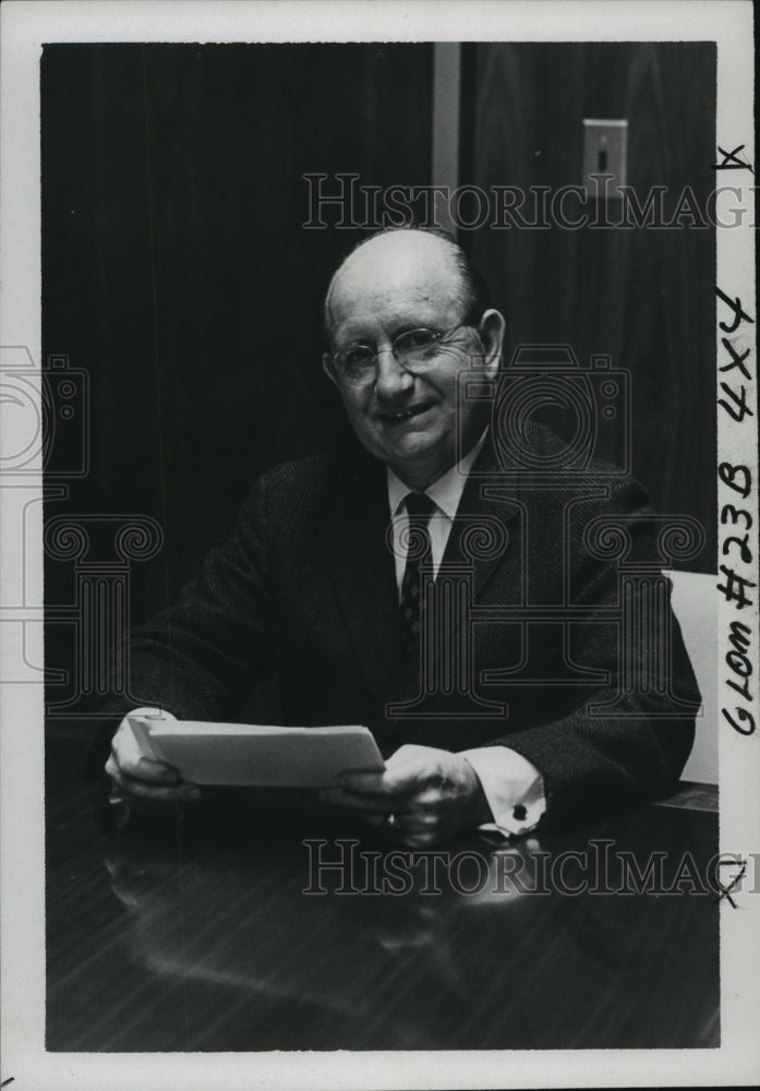 1972, Clyde Hull Cantrell, Director of Libraries, Auburn University - Historic Images