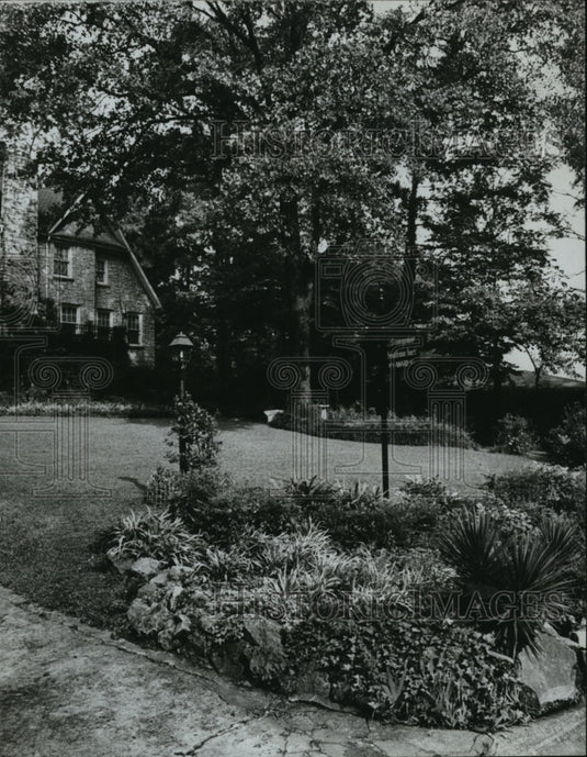 1972, Fritz Canyon Garden at Clairmont Avenue Home - abna24248 - Historic Images