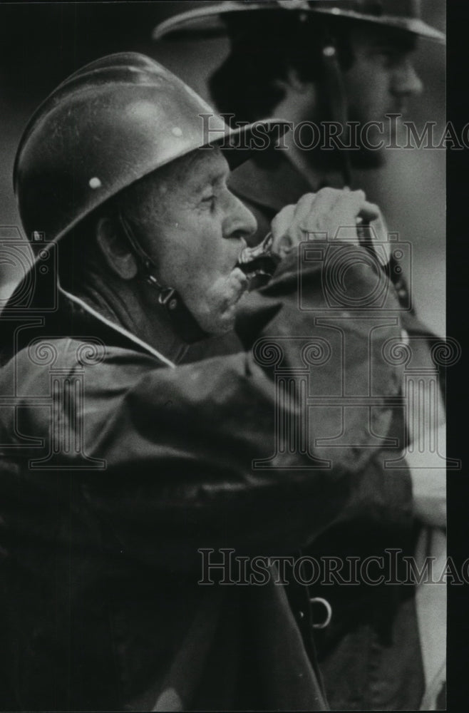 1986, Unidentified firemen, Alabama Fire Department, Center Point - Historic Images