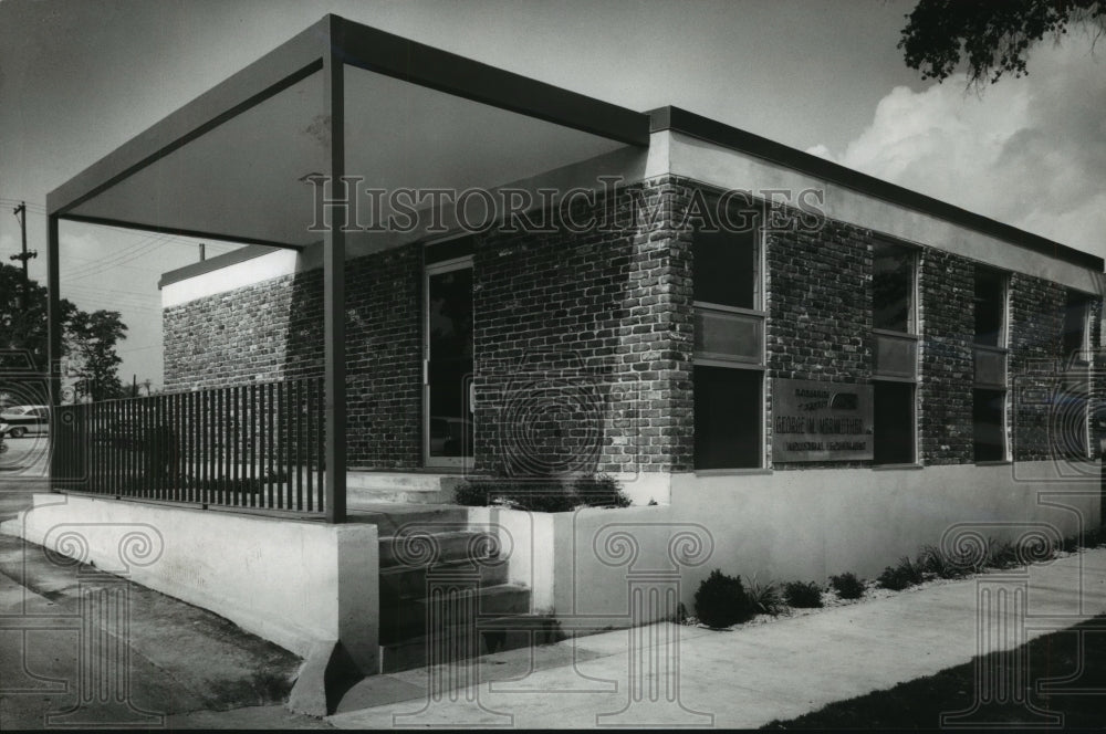1964, George M. Meriwether Inc. Office Building, Birmingham, Alabama - Historic Images