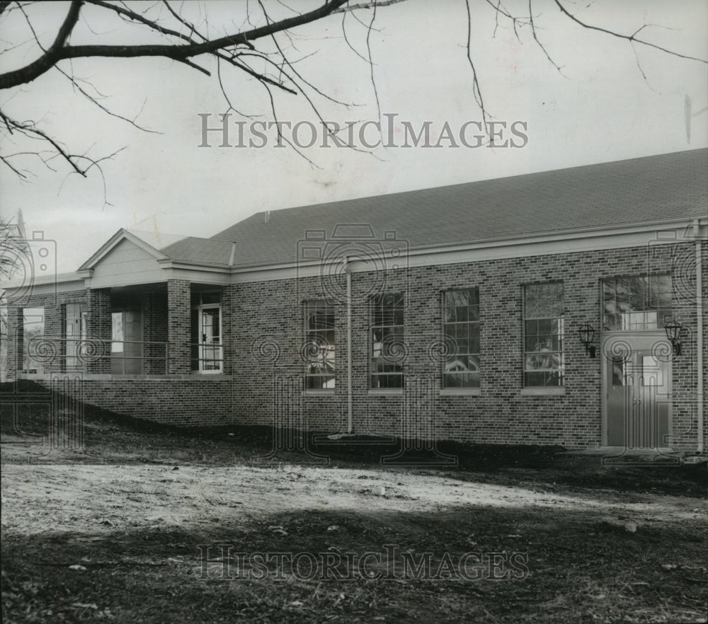 1959 Press Photo Huffman Presbyterian Church holds first service, Birmingham - Historic Images