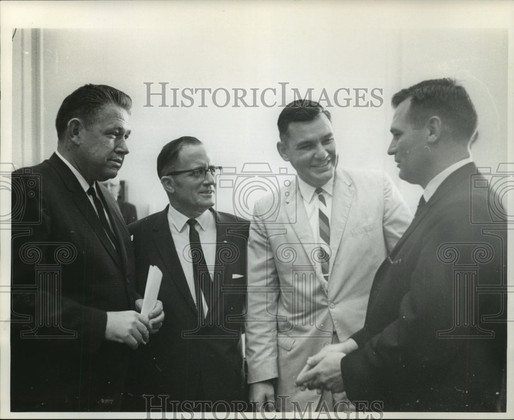 1965 Press Photo Clayton Carter, Roland Cooper, Other Alabama Senators - Historic Images