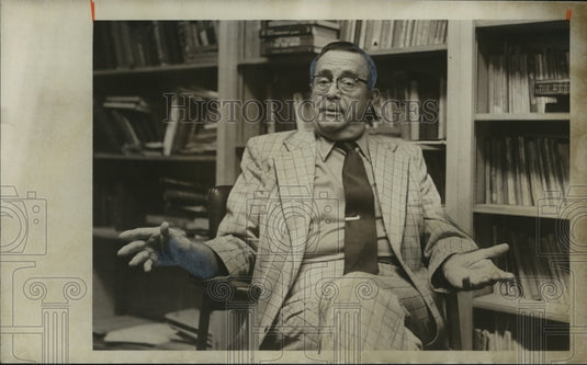 1976 Press Photo W. T. Chichester, Director of University of Montevallo Theatre - Historic Images