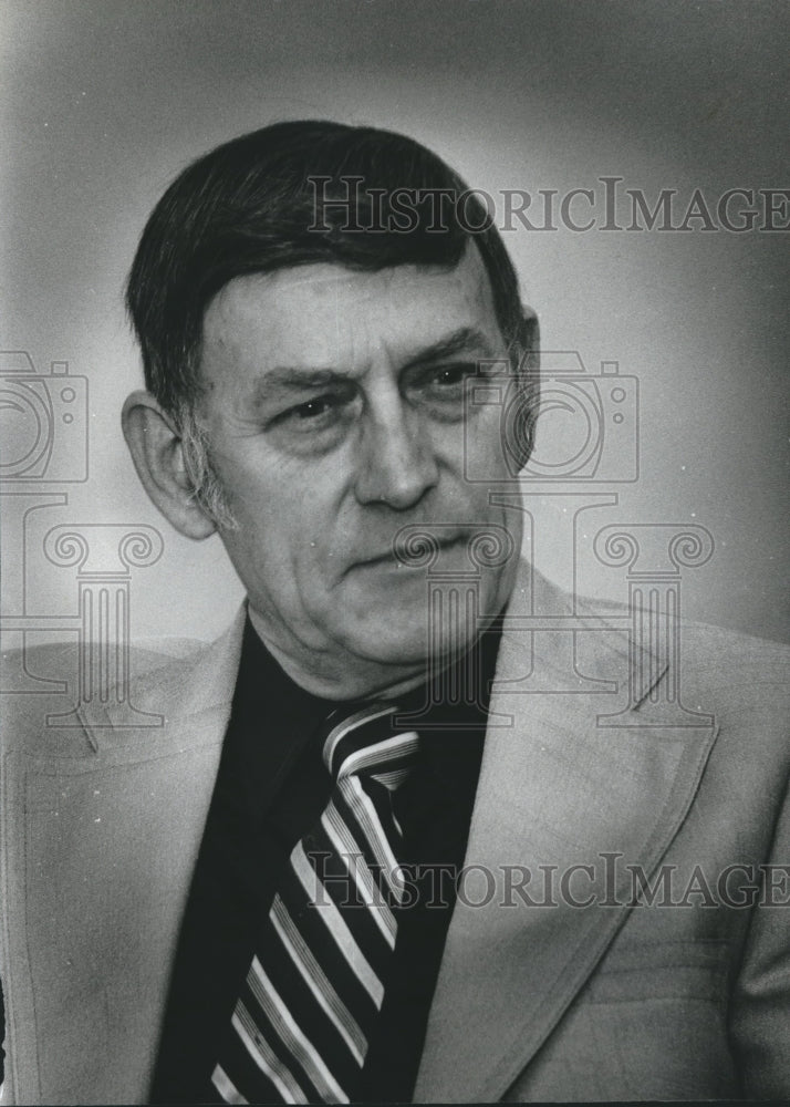 1981 Former Bessemer, Alabama Police Chief George Barron - Historic Images