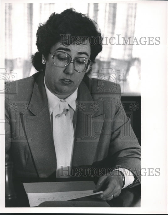 Belle Stoddard of the Birmingham Board of Education - Historic Images