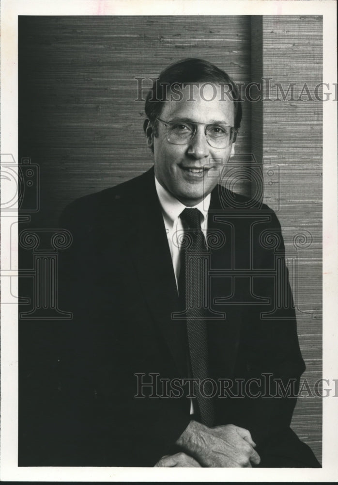 1988, Robert T. David, Samford University School of Business Dean - Historic Images