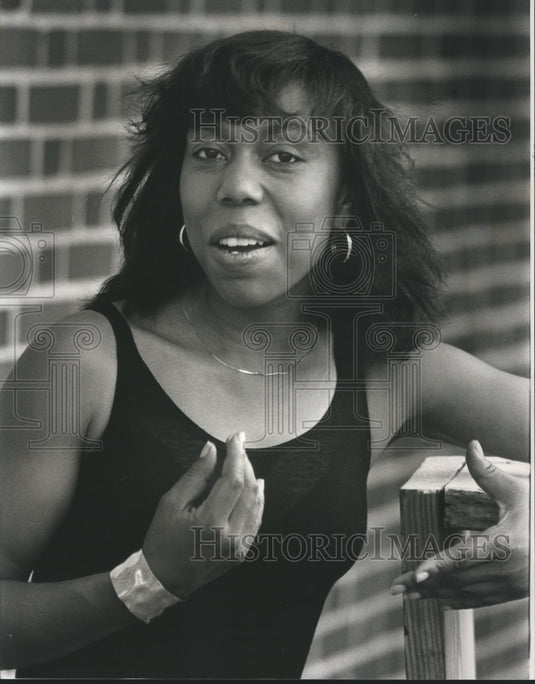 1982, Betty Davis, Director of "Don't Bother Me, I Can't Cope" - Historic Images