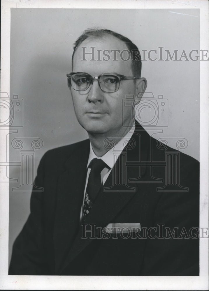 1957 Press Photo Kenneth Daniel, University of Alabama - abna24625 - Historic Images