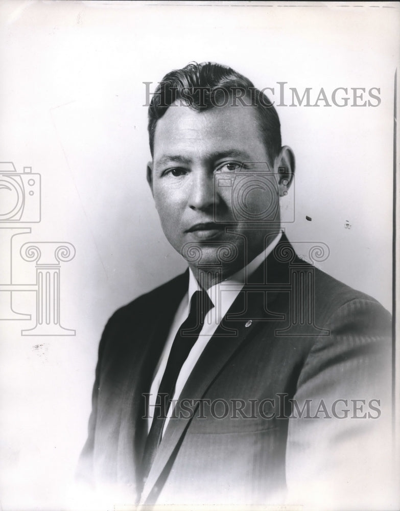 1967 Press Photo Johnny Wallis, City National Bank executive - abna24736 - Historic Images