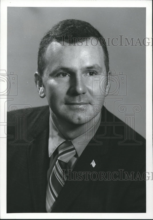 1973 Earl Blomely of Standard Oil Company - Historic Images