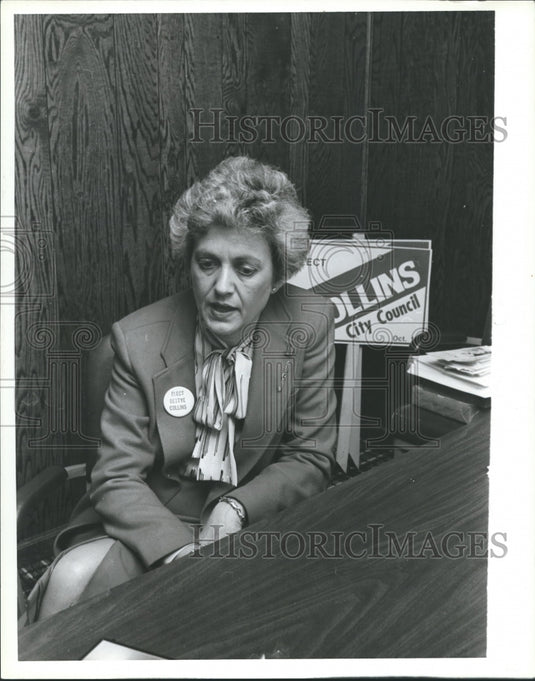 Press Photo Betty Collins, City Council, Alabama - abna24896 - Historic Images