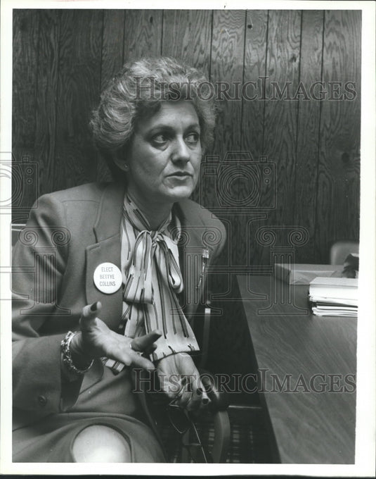 1982, Betty Collins, Birmingham City Council, Alabama - abna24903 - Historic Images