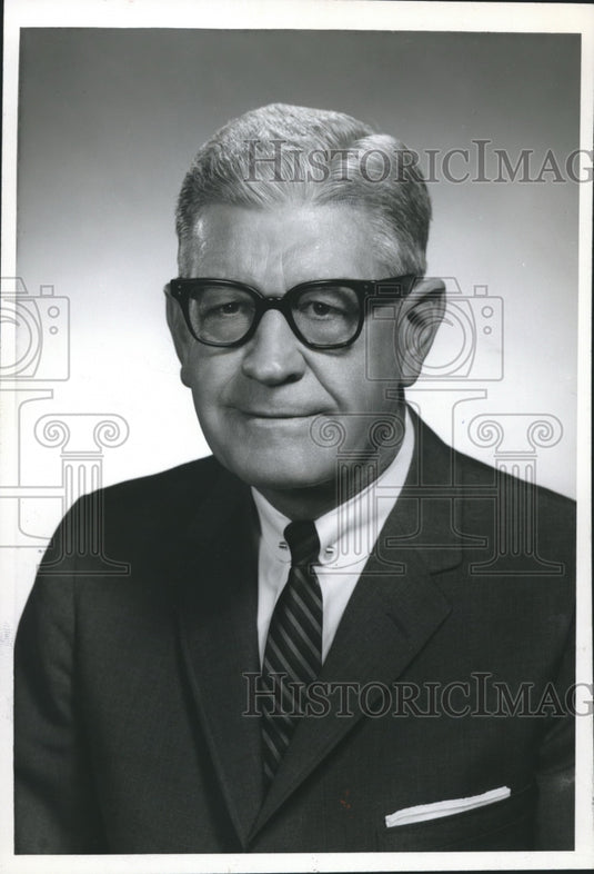 1969 Press Photo Warren Whitney executive - abna24922 - Historic Images