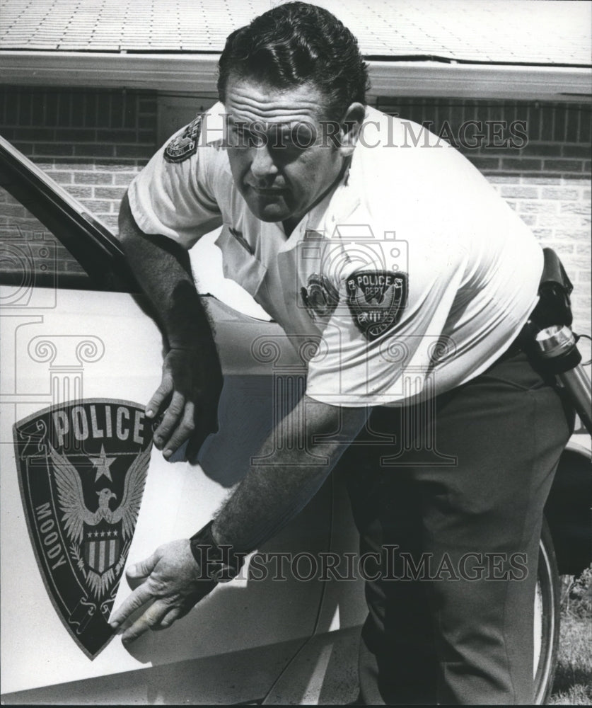 1975, Noel Washington, Police Chief, Moody, Alabama - abna24932 - Historic Images