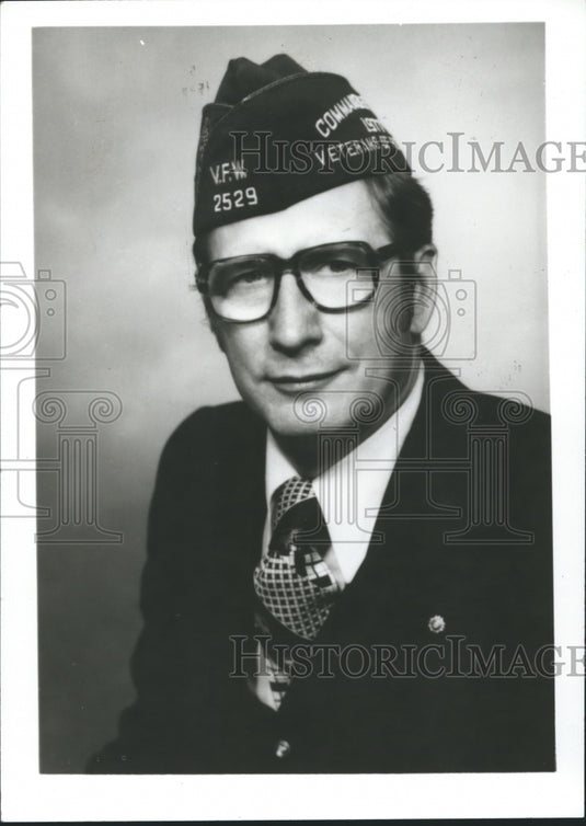 1977, Doctor John Wasylik Commander in Chief Veterans of Foreign Wars - Historic Images