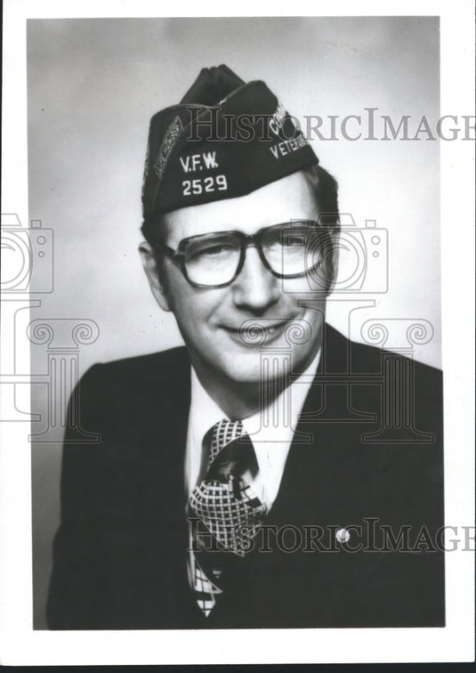 1977, Doctor John Wasylik Commander in Chief Veterans of Foreign Wars - Historic Images