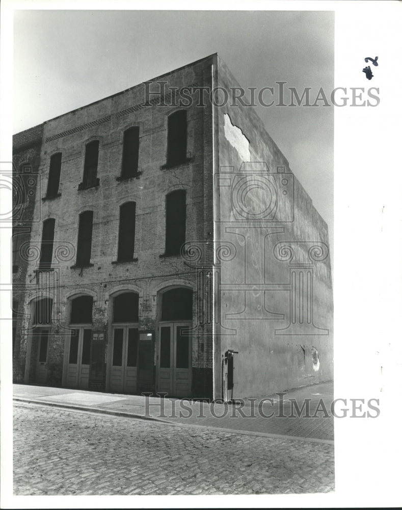 1980 Press Photo Birmingham, Alabama Building, Slater&#39;s on Morris Avenue - Historic Images