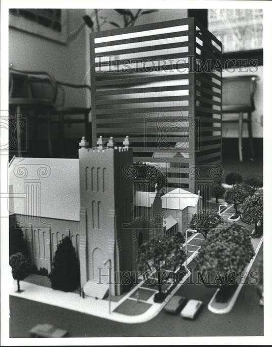 1981, Birmingham, Alabama Buildings: Office Building to be built - Historic Images