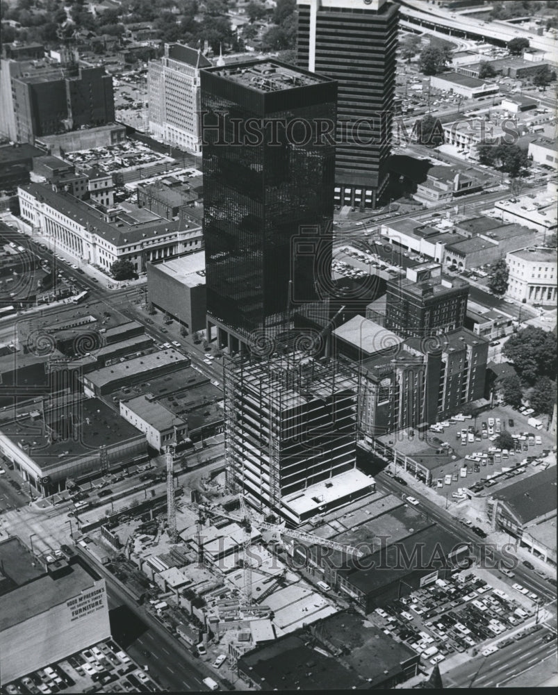 1976 Press Photo Birmingham, Alabama Banks: First Alabama Bank Building - Historic Images