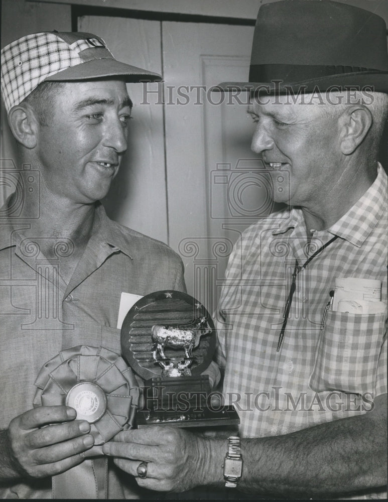 1959, Richard Beard of Trussville, Alabama and Joe Hamilton at Event - Historic Images