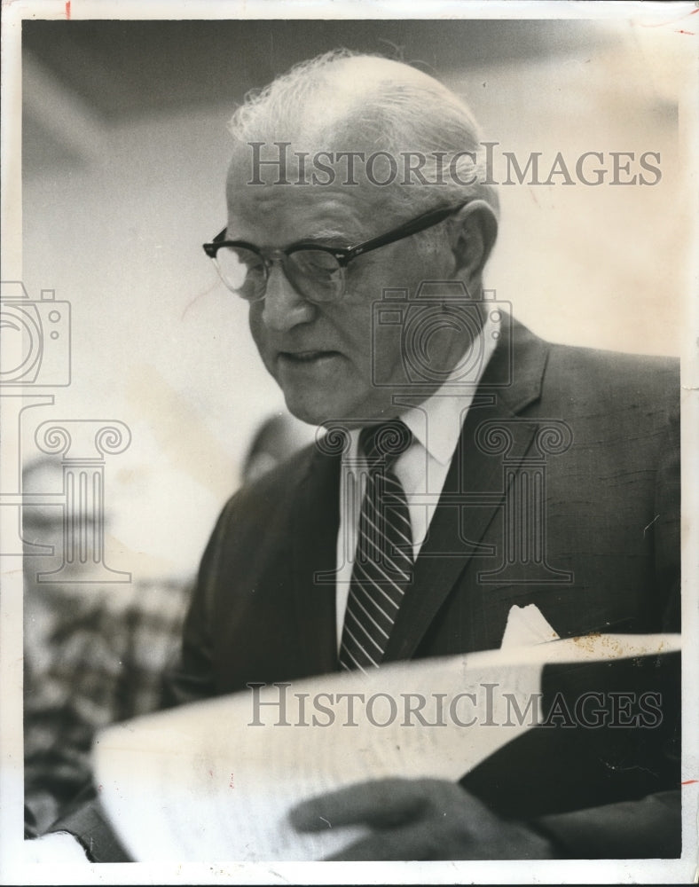 1971 Press Photo Commissioner of Alabama Agriculture Richard Beard - abna25119 - Historic Images