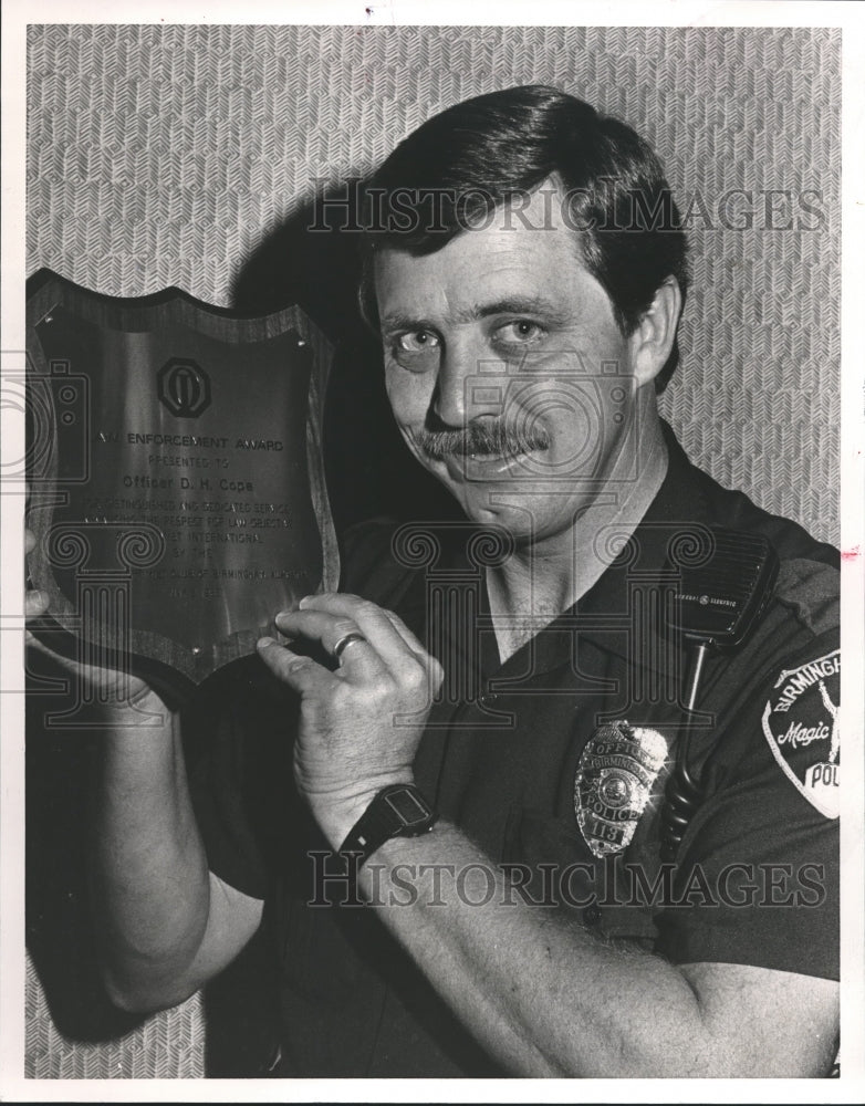 1985, Birmingham optimist club, Officer of the year, Danny Cope - Historic Images